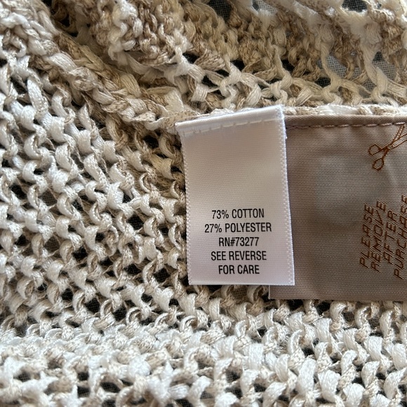 Dana Buchman open weave sweater szM - Picture 9 of 9
